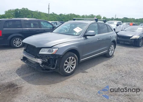 2016 Audi Q5 2.0T Premium from USA, damaged, VIN WA1C2AFP1GA003182